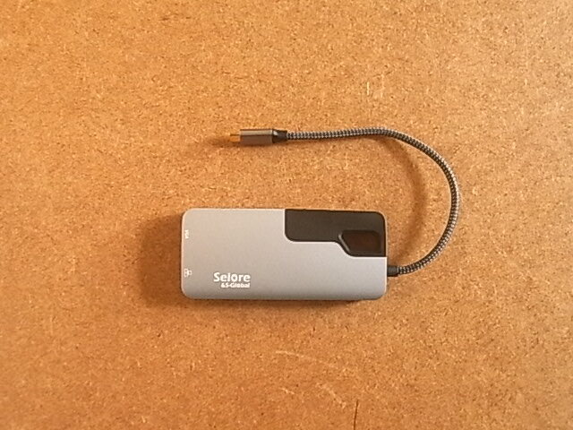 Selore&S-Global USB C ドッキングステーション 10in1ドック DisplayPort/RJ45/SD/MicroSD 送料230円　中古良品