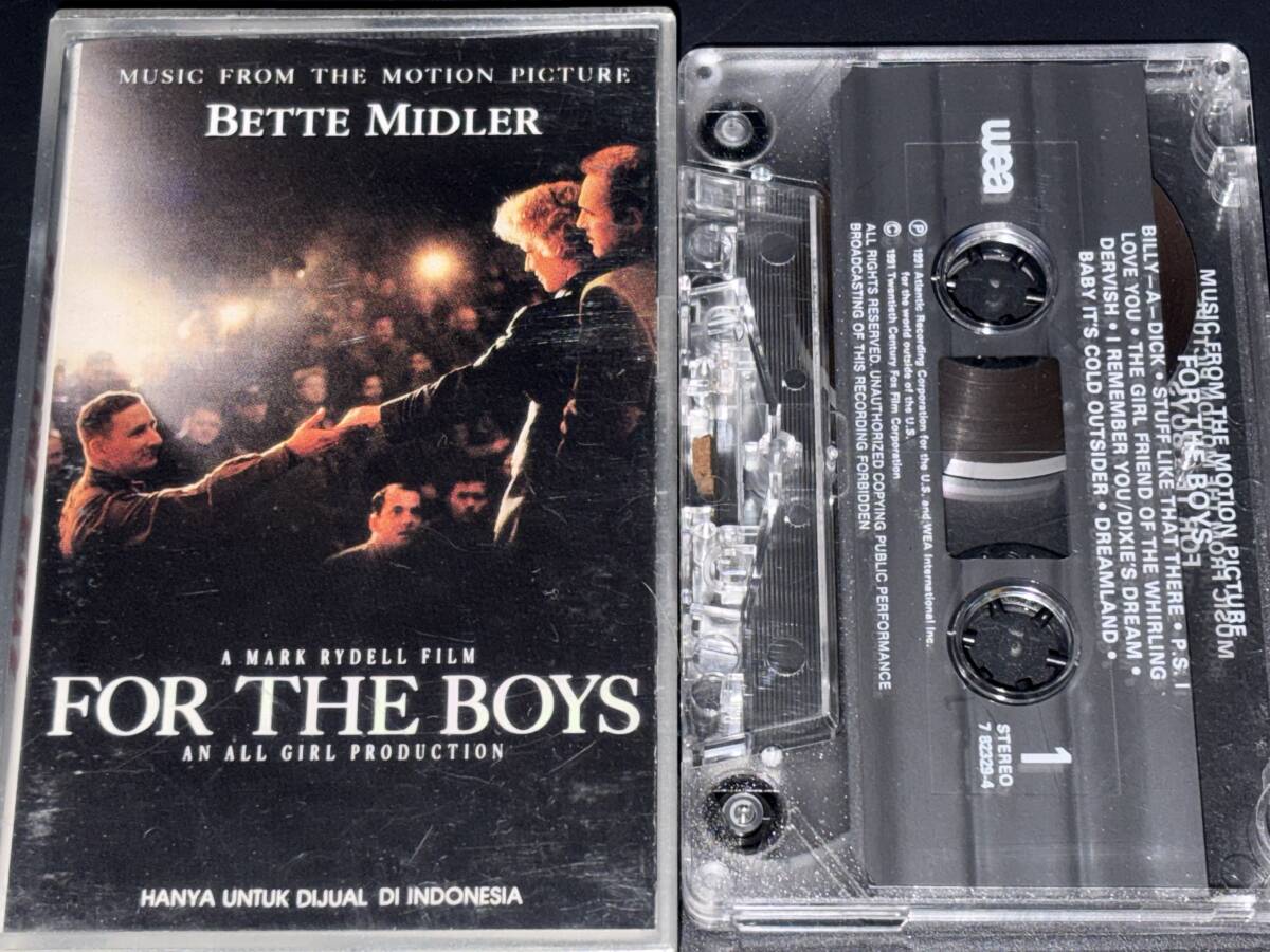 For The Boys サウンドトラック　輸入カセットテープ