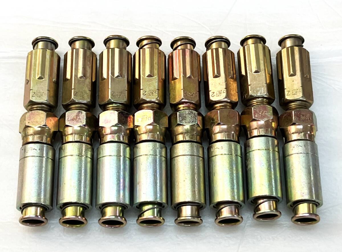 ☆BRIDGESTONE セルフット口金具F/ Rセット(テーパネジタイプ)(加圧前ホース 取り外し可能タイプ SPLシリーズ用)未使用品