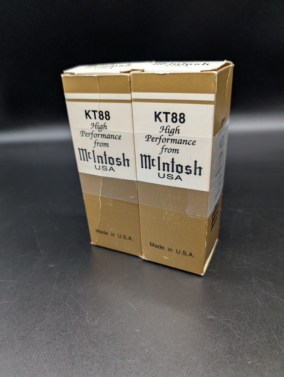 【新品未使用・ワンオーナー】High　Performance　from　Mcintosh　KT88　マッキントッシュ　真空管　限定