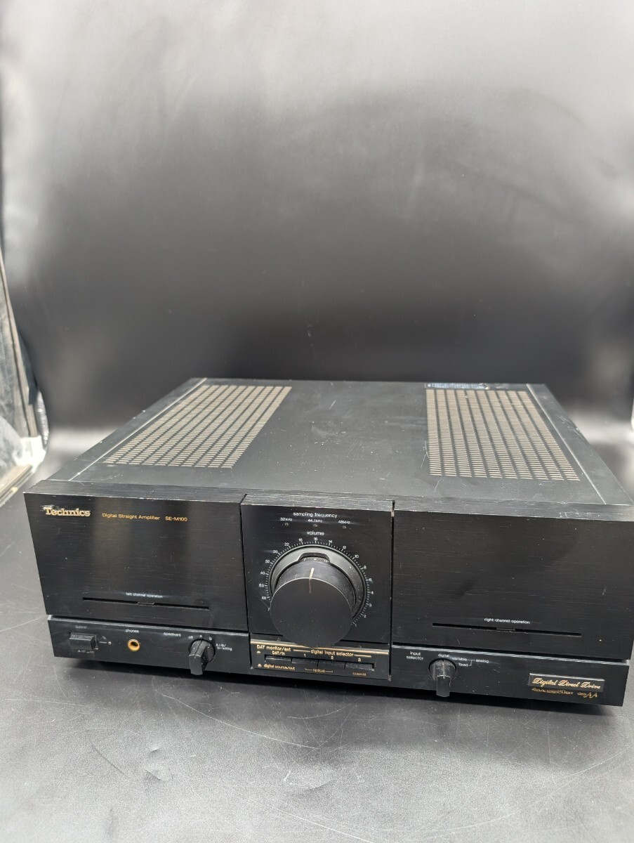 【音出し確認済】Technics SE-M100 デジタルストレートアンプ テクニクス 