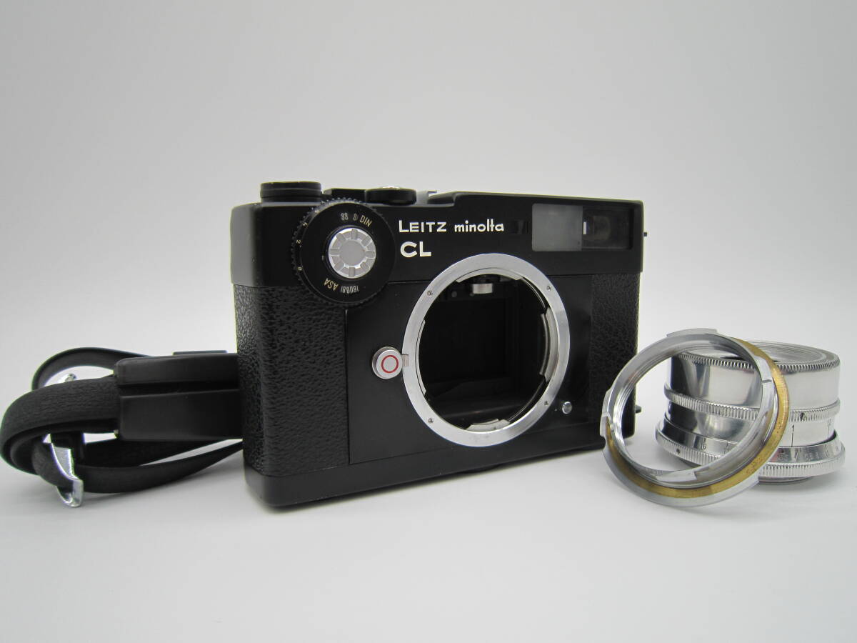 ★現状品★LEITZ minolta CL / LOMO スメナ 40mm F4 T-43 Mマウント付き Leica ライカ ライツ ミノルタ #229