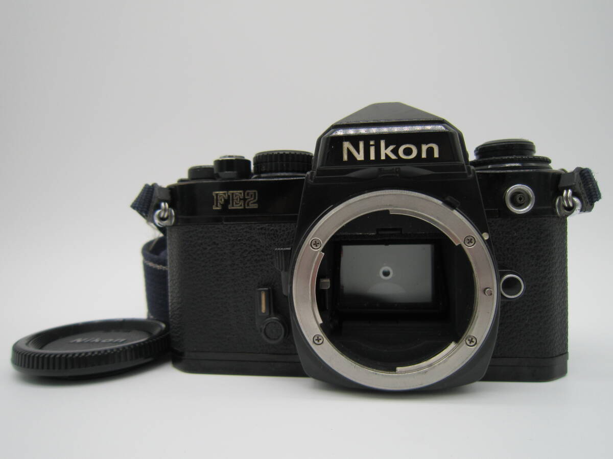 ★現状品★Nikon FM2 ボディ ボディキャップ，ストラップ付き ニコン ブラック #231