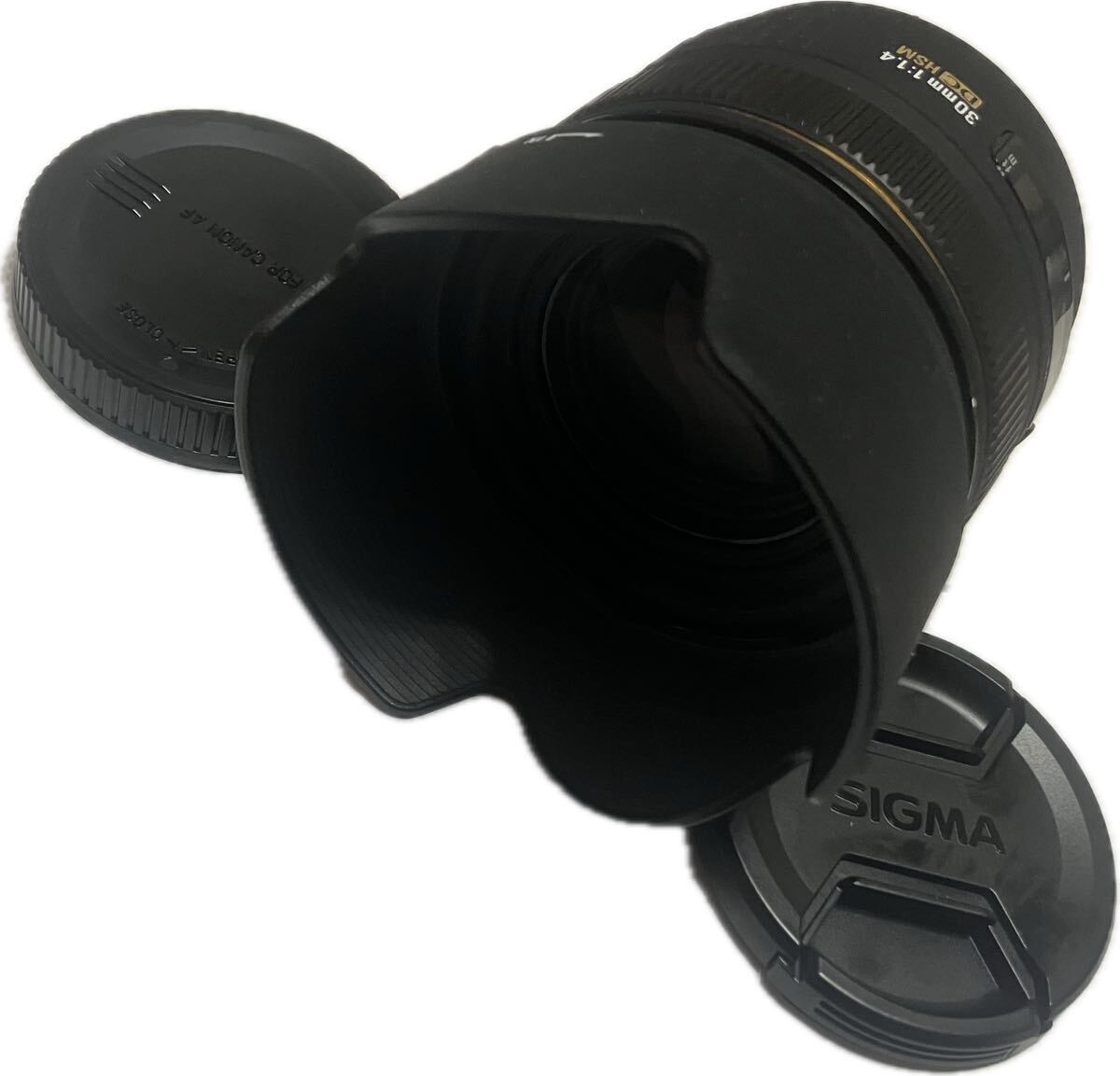 ★極上美品★ シグマ SIGMA 30mm F1.4 EX DC HSM CANON キヤノン EFマウント #23350059