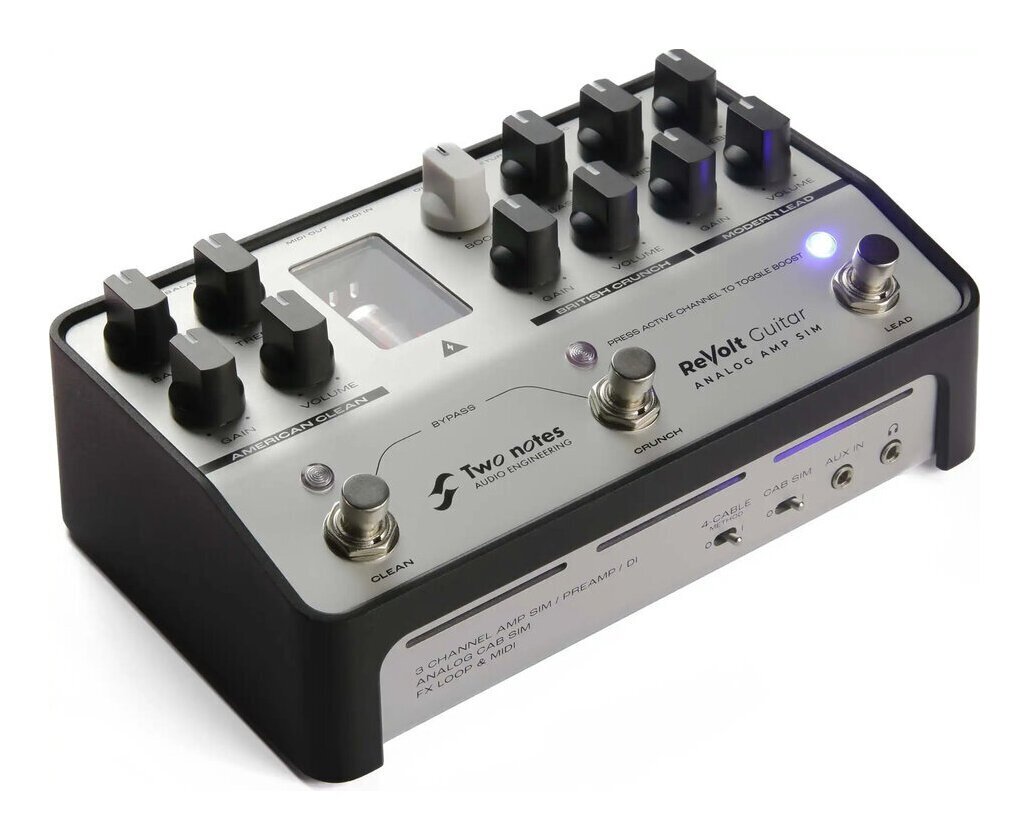 即決◆新品◆送料無料TWO NOTES ReVolt Guitar ギター・アナログ・アンプ・シミュレーター