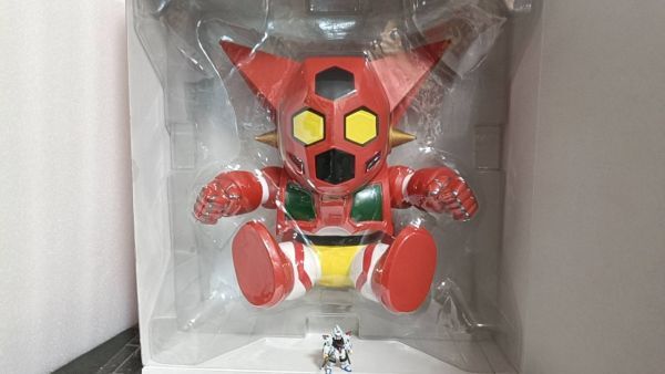 41cm 新品 マジンガーZ ゲッターロボ ソフビ 大型 貯金箱　ポピー