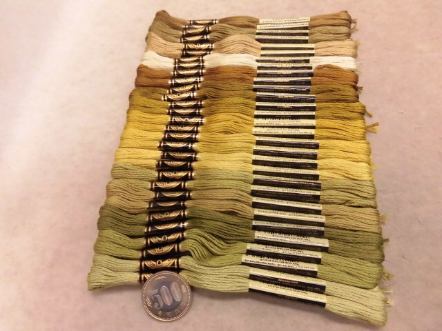 ☆刺繍糸☆刺しゅう糸17N33W☆ＤＭＣ２５番１５☆３０本