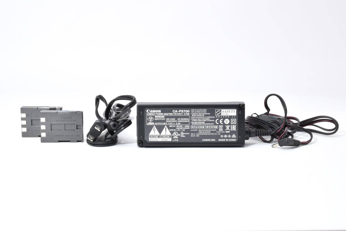 Canon ACアダプターキット ACK-700 [DCカプラー DR-700/ACアダプタ― CA-PS700] +DR-20 概ねキレイです。使用OKです。