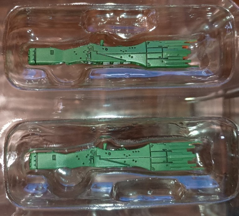 銀河英雄伝説　フリートファイルコレクション　vol.3R　同盟軍標準型戦艦　2隻　バトルシップ　