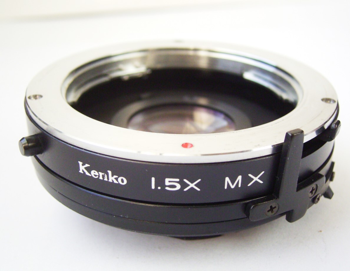 希少、珍品 、外観美品！ KENKO 1.5X MX TELEACEケンコーテレエース　ミノルタMF用（おまけの2倍MC7付）