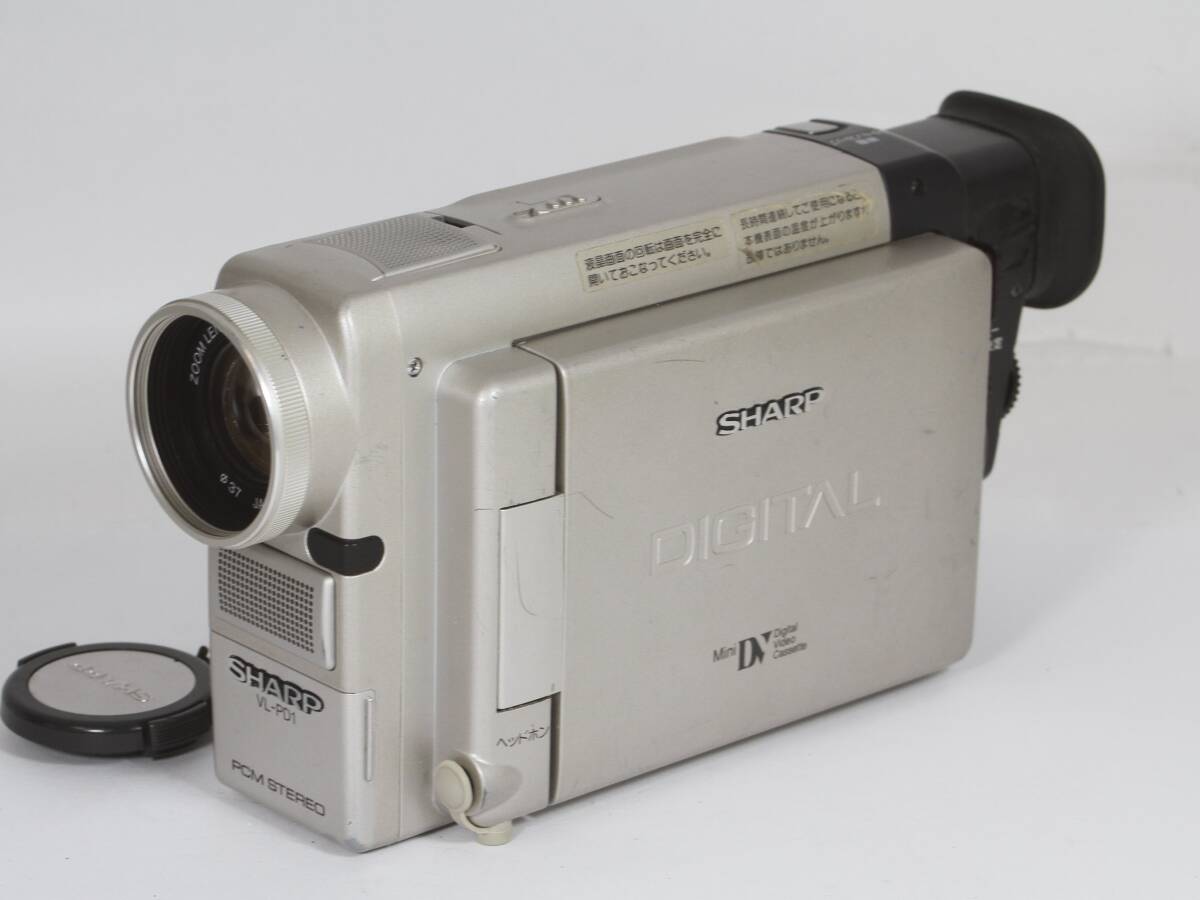 ★シャープ VL-PD1 MiniDV 撮影再生OK 本体のみ 難あり