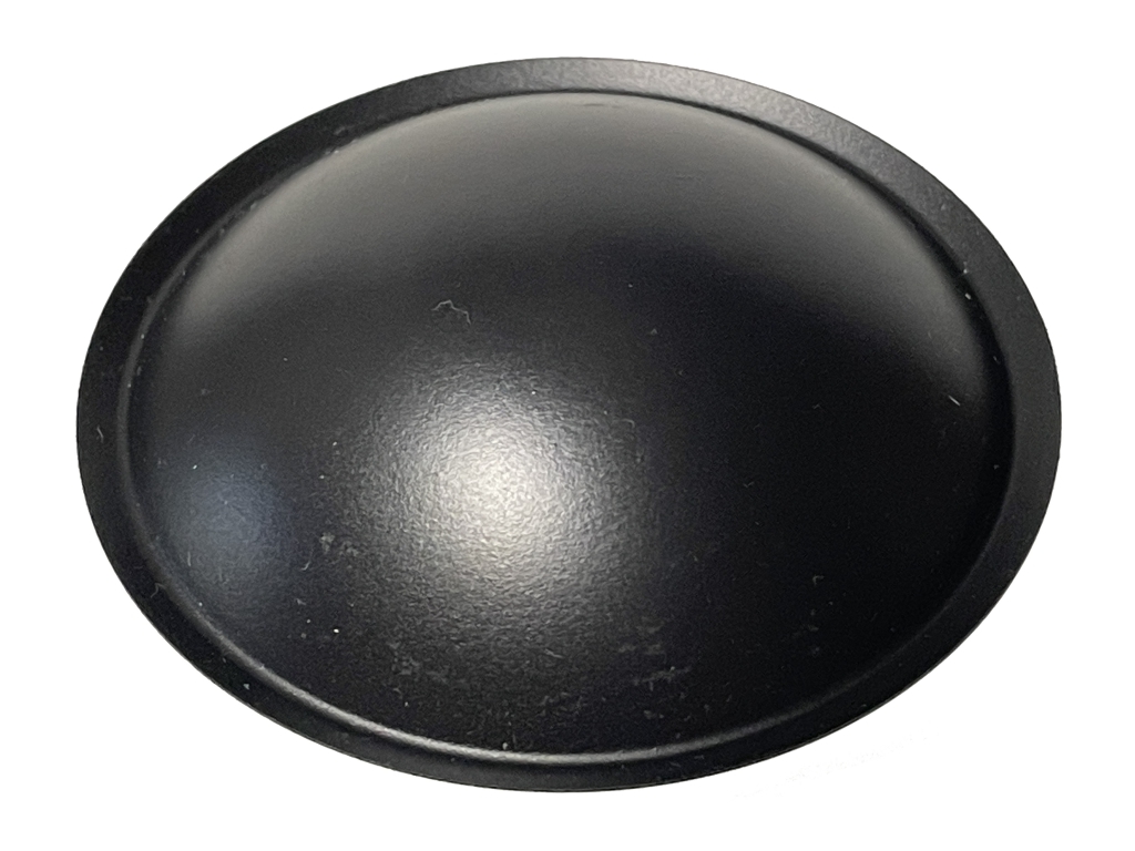 【難あり】スピーカー ダストキャップ　センターキャップ 直径63mm ポリプロピレン PP ブラック 1個 スピーカー・ユニット修理交換用パーツ