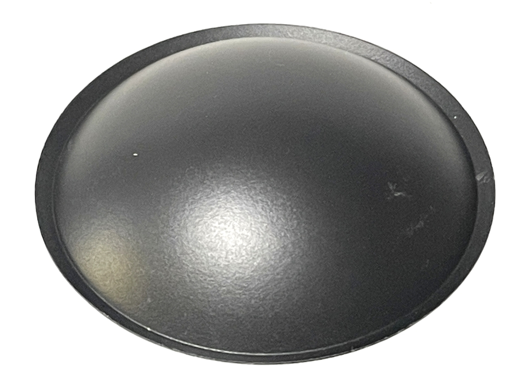 【難あり】スピーカー ダストキャップ　センターキャップ 直径54mm ポリプロピレン PP ブラック 1個 スピーカー・ユニット修理交換用パーツ