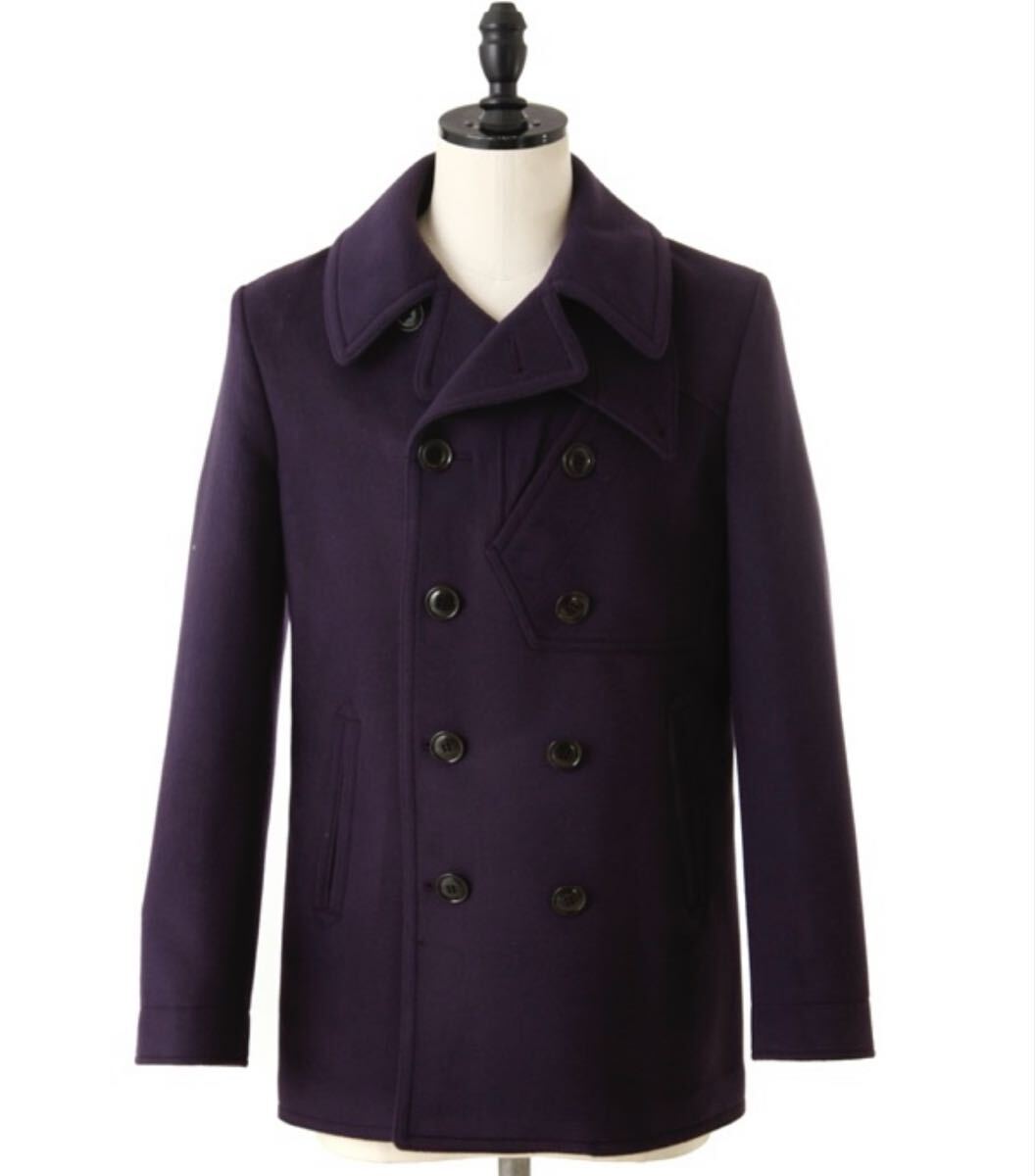 試着のみ　エヌハリウッド　N.HOOLYWOOD ウール100% ピーコート Pコート メルトンウール　ルイヴィトン　ロエベ　ミスターハリウッド