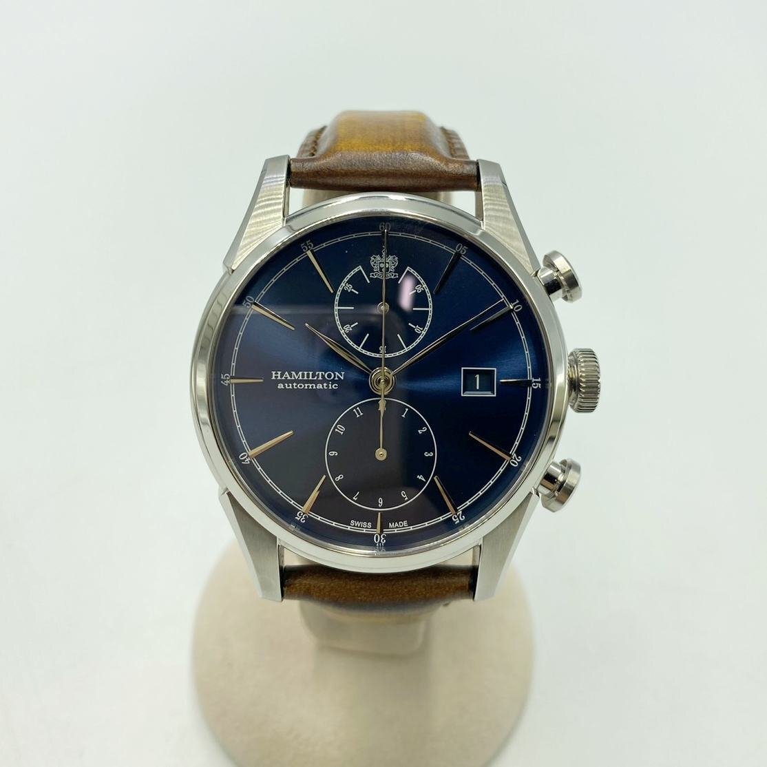 HAMILTON ハミルトン H324161 ジャズマスター スピリットオブ リバティ 自動巻き 腕時計＜時計＞クロノグラフ メンズ