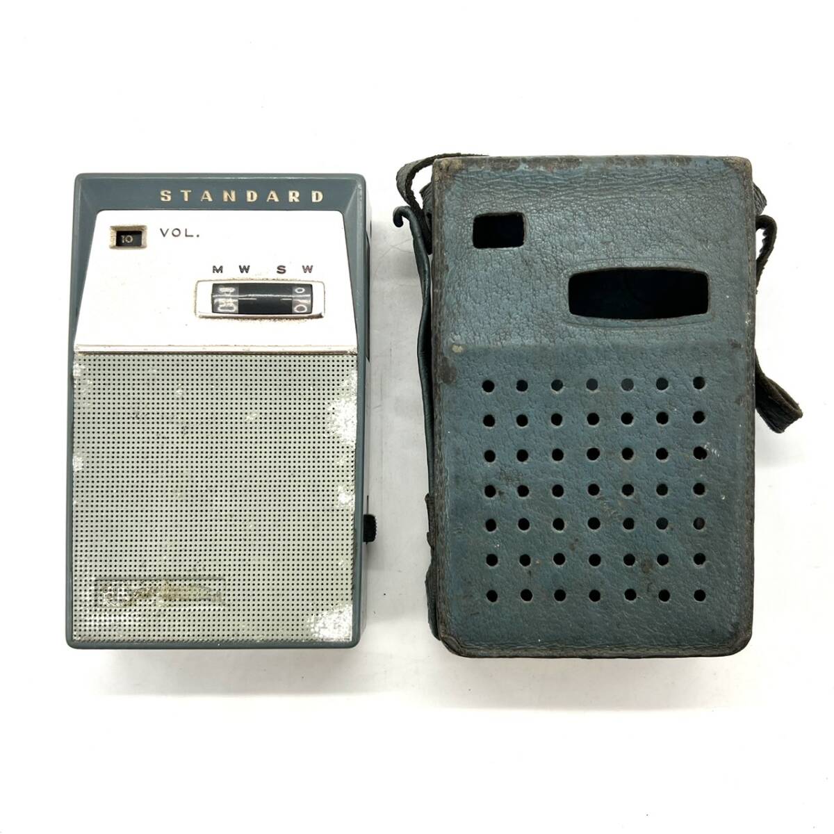 □ STANDARD スタンダード トランジスタラジオ SR-G200 小型 ラジオ 昭和レトロ ビンテージ ヴィンテージ アンティーク 現状品 ジャンク