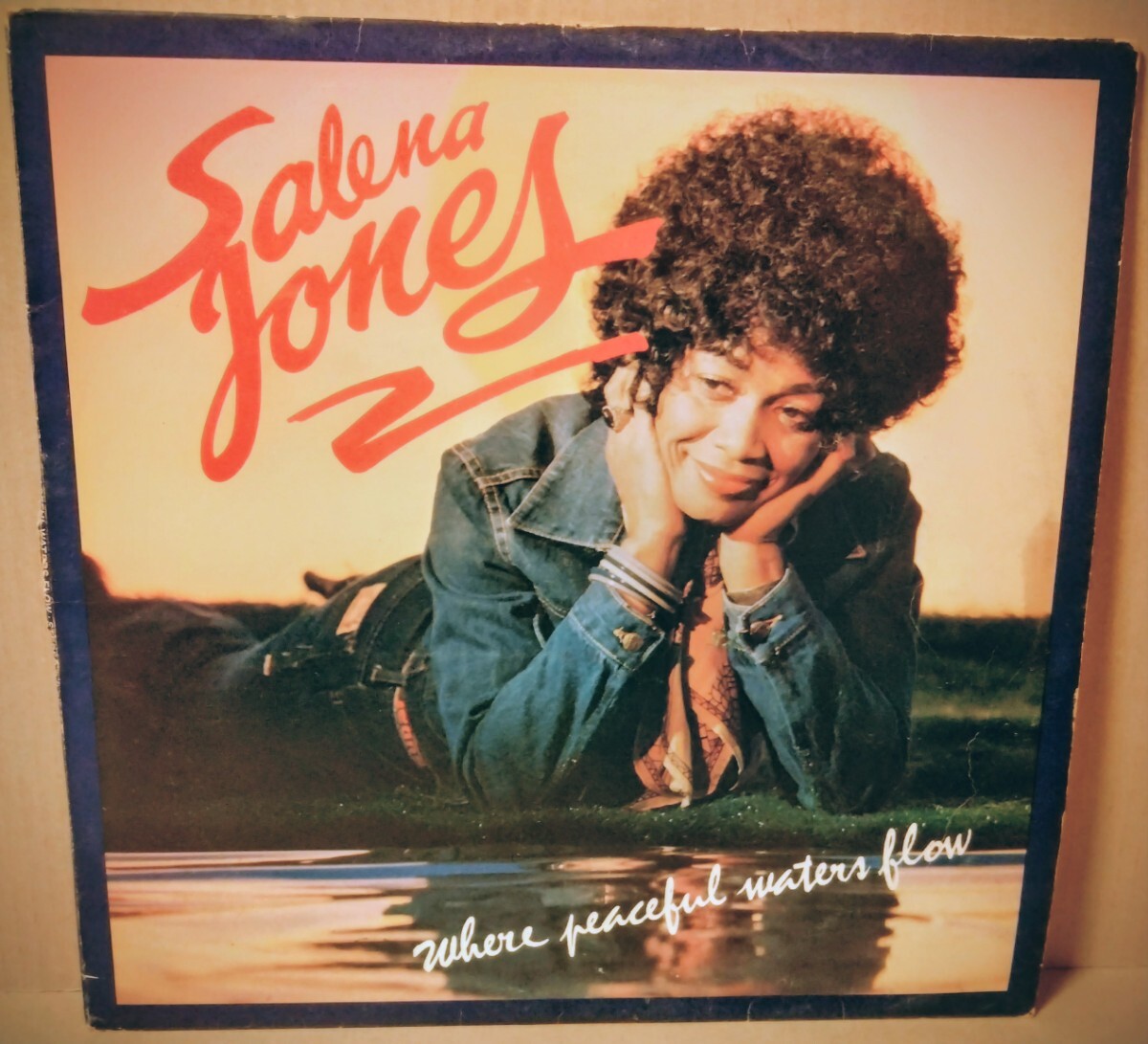 【70s Jazzy Soul LP】 Salena Jones / Where Peaceful Waters Flow DJLPS460 UK盤 サリナジョーンズ レアグルーヴ Rare Groove