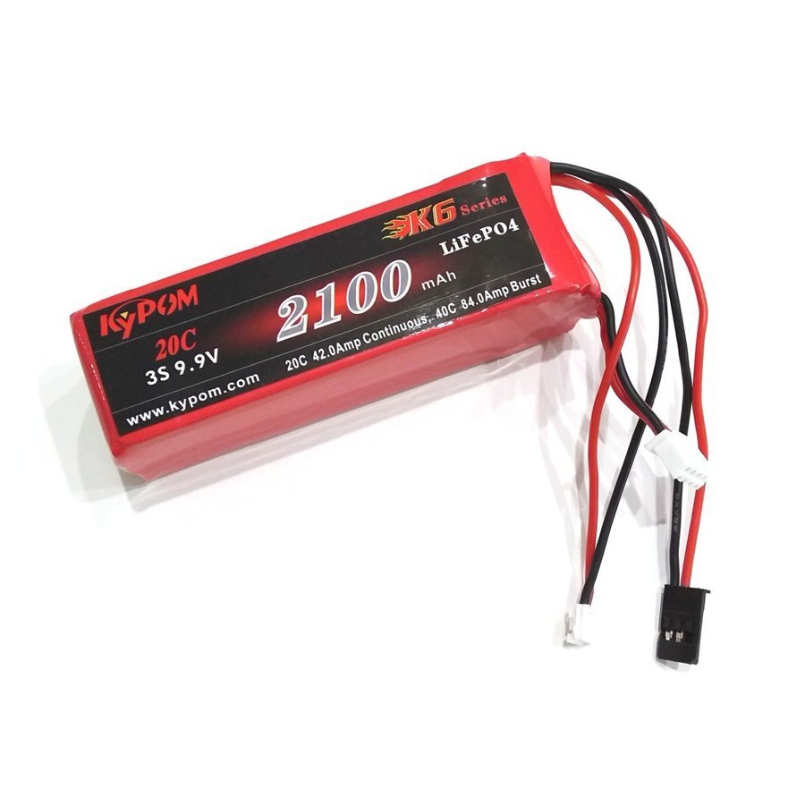 Kypom K6 9.9V 2100mAh 20C40C 角 送信機 リフェ★ホビーショップ青空
