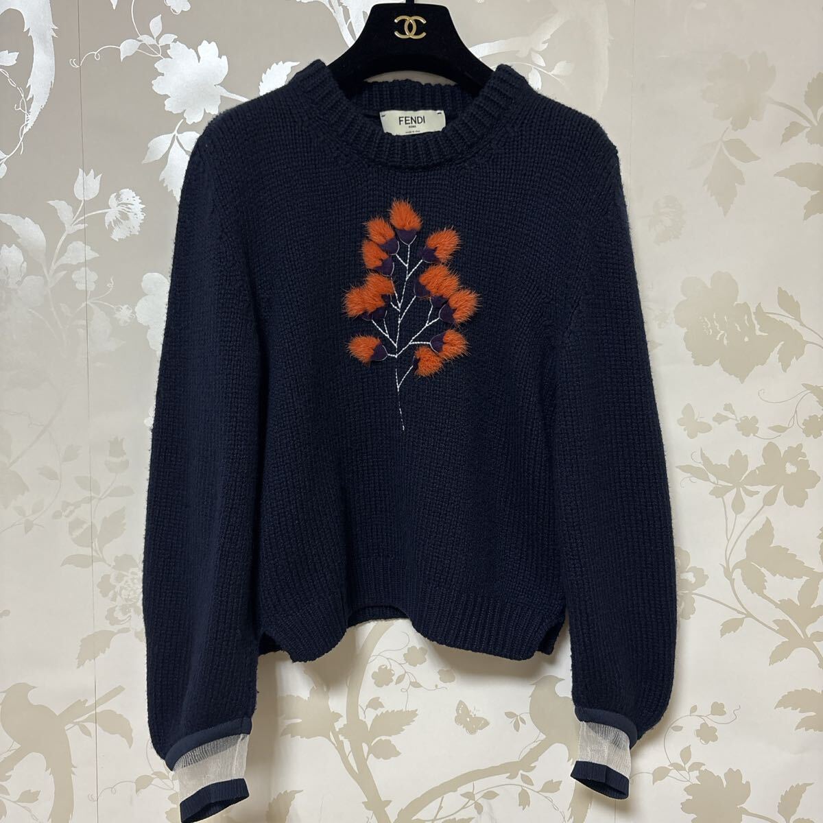 フェンディ FENDI ニット セーター ミンク ファー