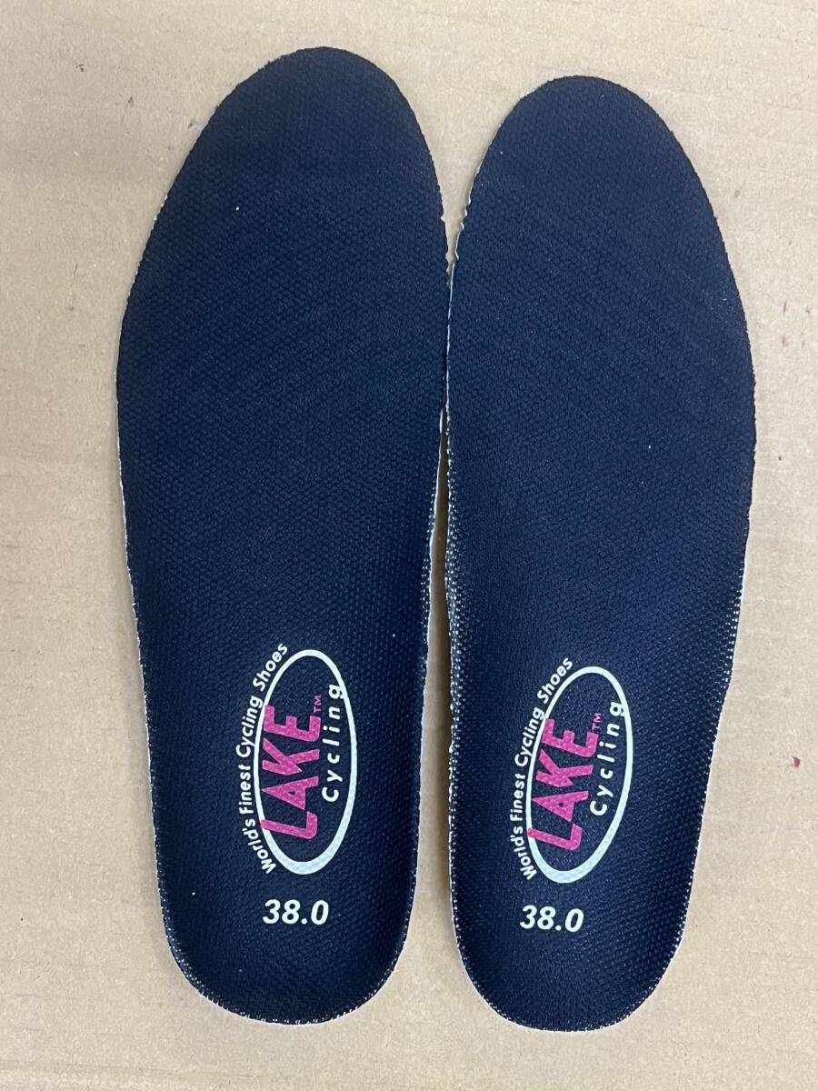 LAKE ロードシューズ用インソール　38.0