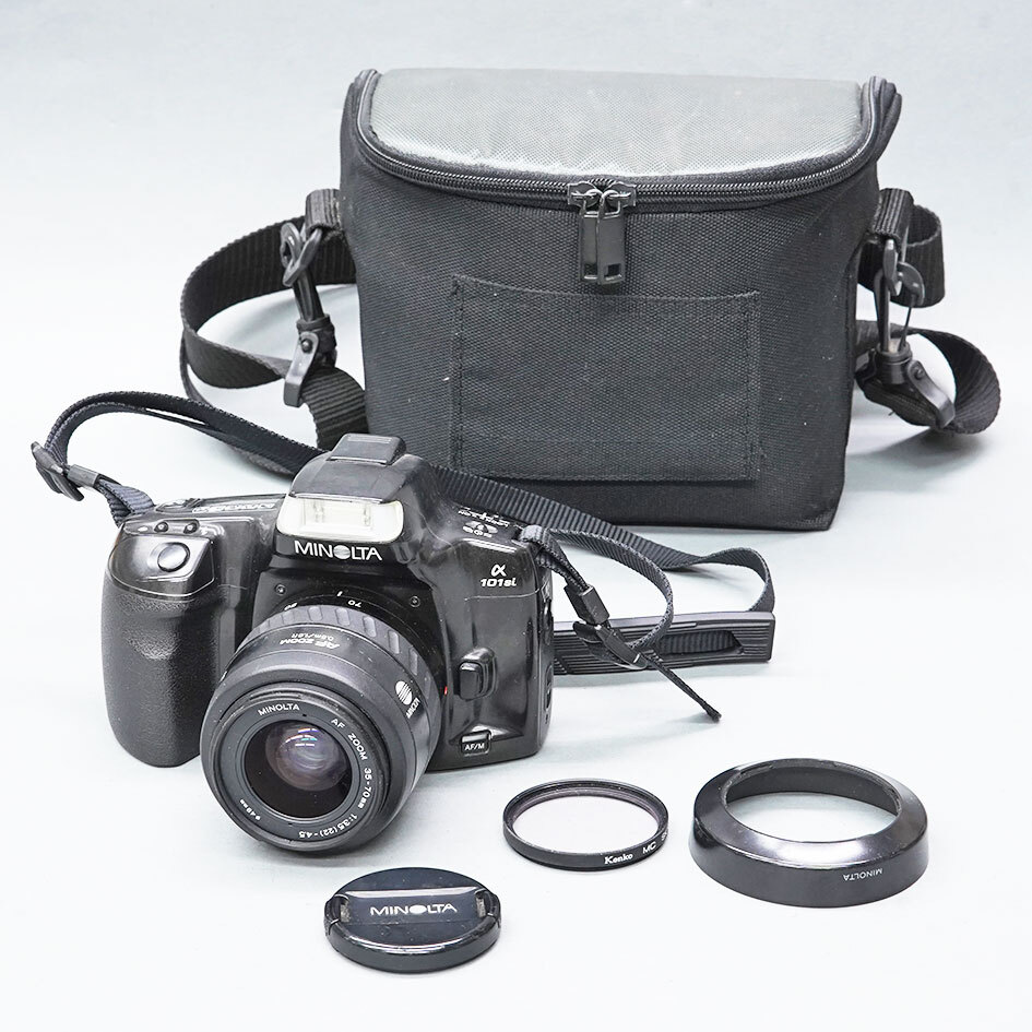 【31】MINOLTA α101si ミノルタ AF ZOOM 35-70mm 1:3.5(22)-4.5 （ジャンク）