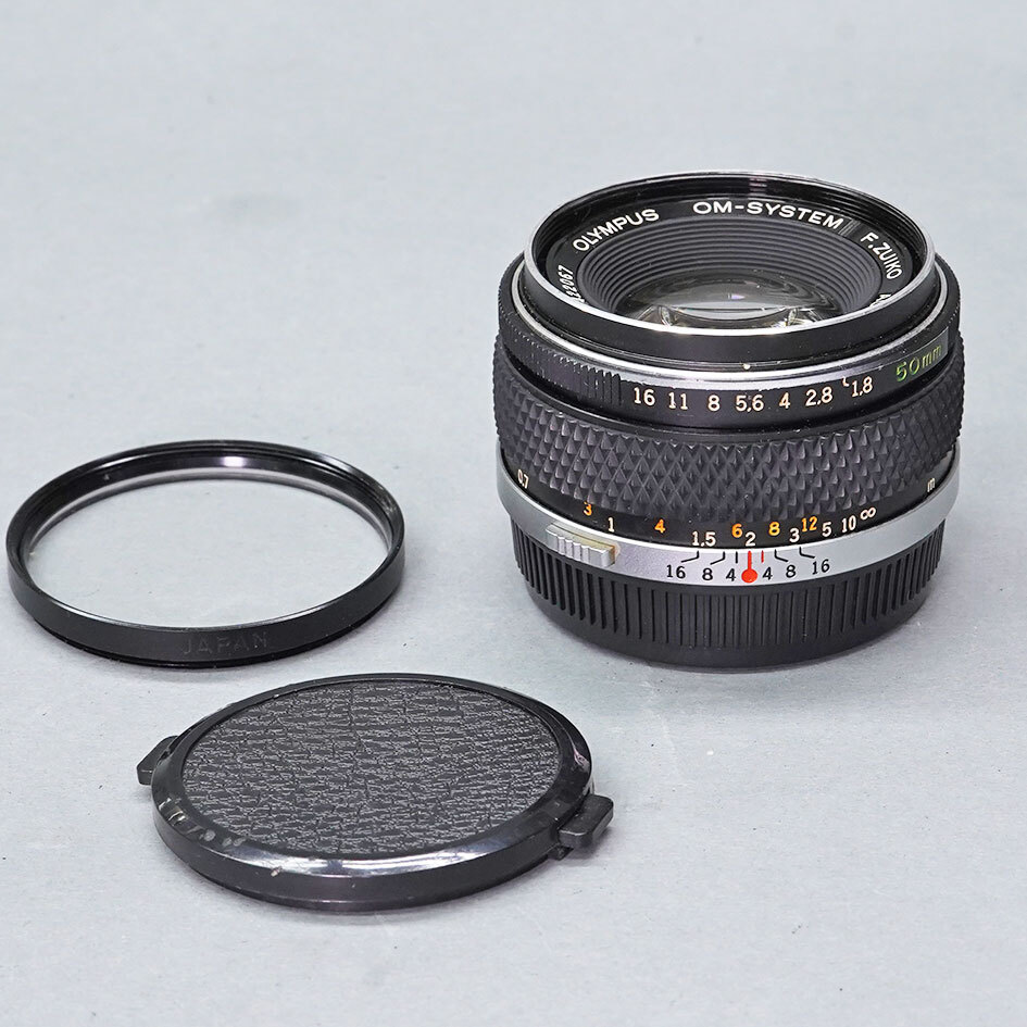 【55】 Olympus OM-SYSTEM F.Zuiko Auto-S 50mm 1:1.8