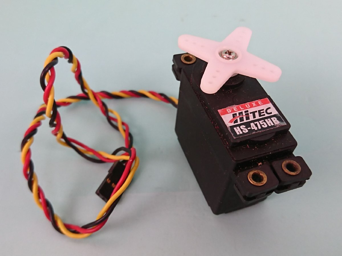 HITEC ハイテック HS-475HB デラックスサーボ オンロードカー 中型エンジン機 大型電動ヘリのコントロールにも