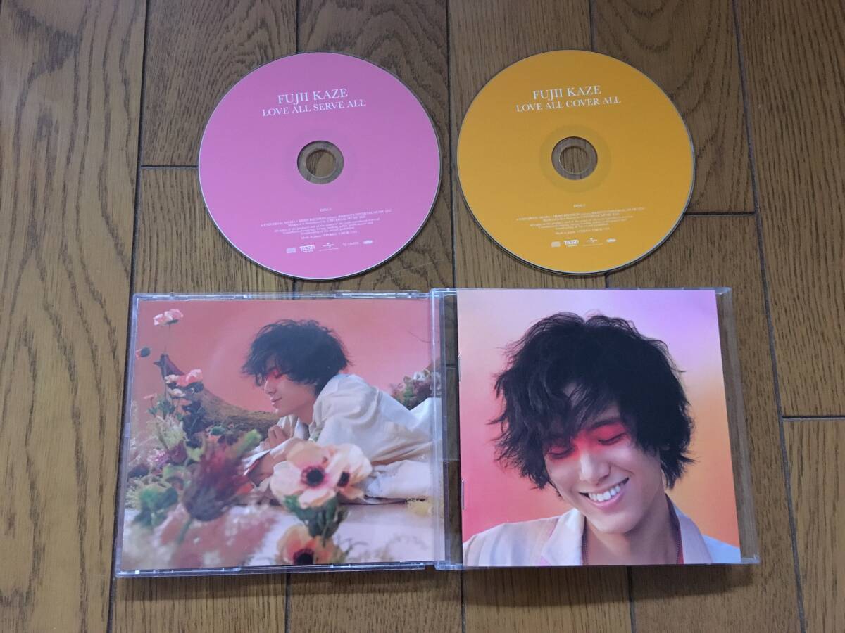 ★2枚組！初回限定盤！藤井風の2作目！／LOVE ALL SERVE ALL　※ボビー・ヘブの「サニー」(SUNNY)やグローヴァー・ワシントンJR.の