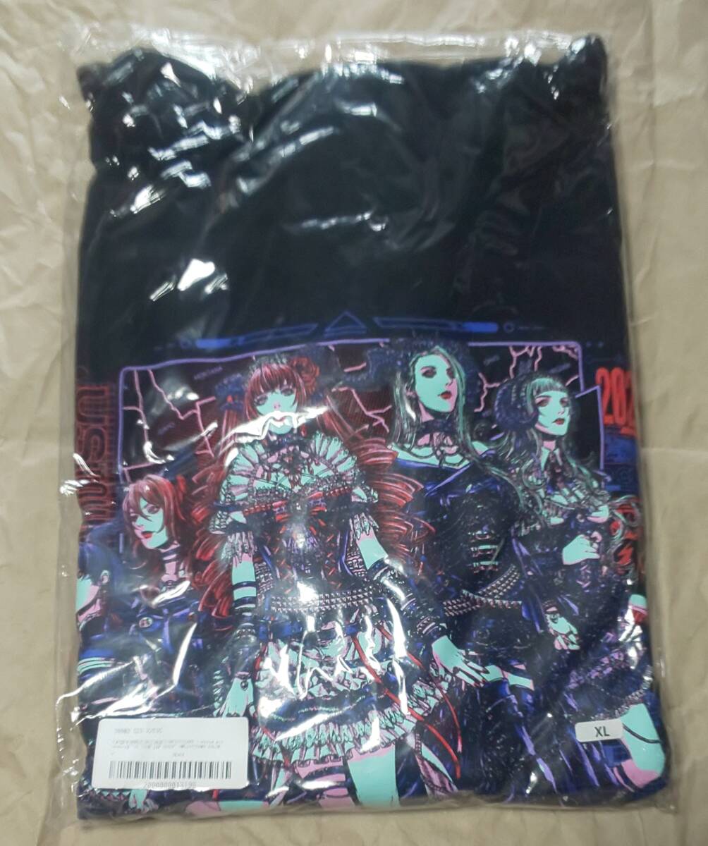 新品未開封 BAND-MAID US TOUR ZIP HOODY (OMEISYUSAMA COLOR) Size XL お盟主様限定受注商品 バンドメイド パーカー フーディー