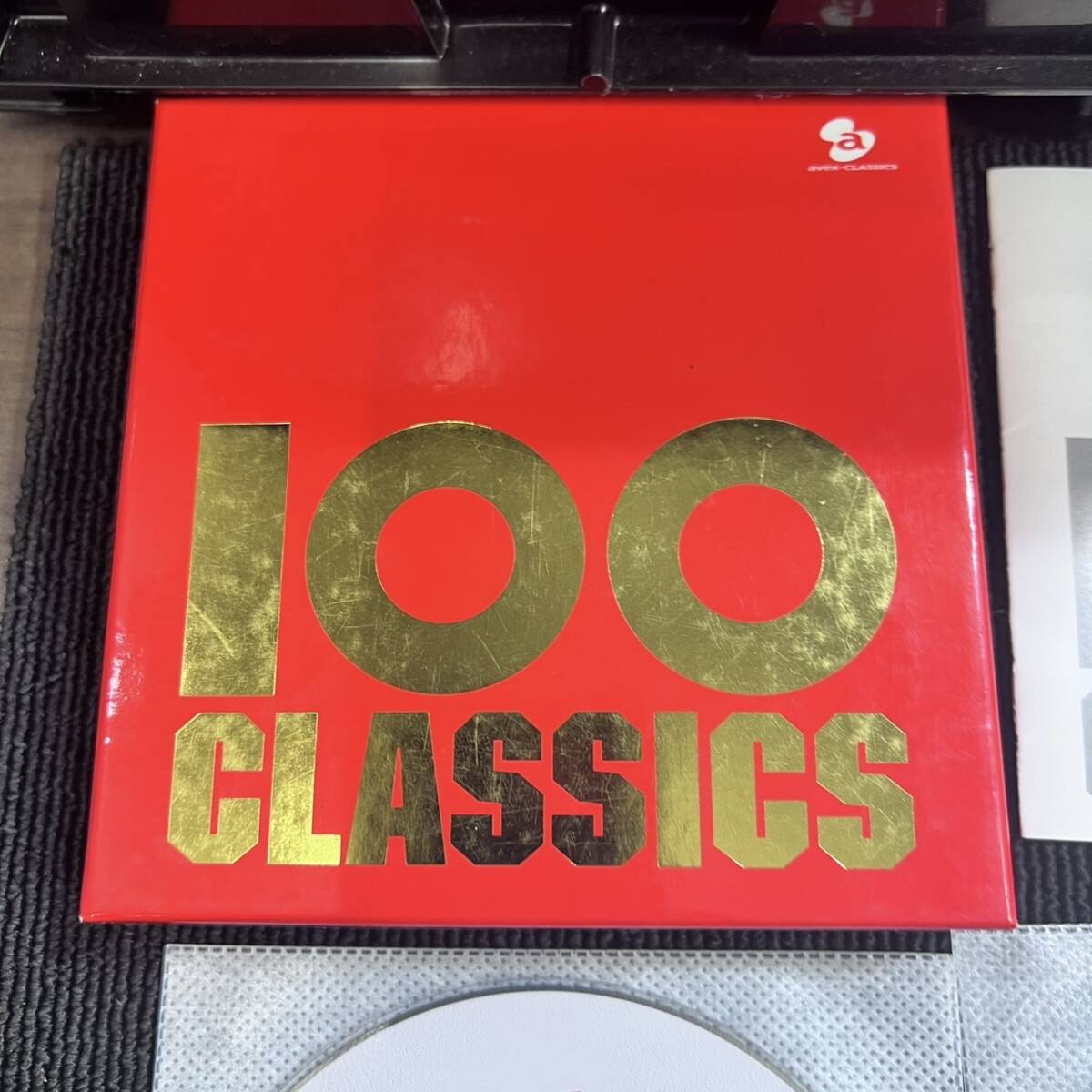 ⑯ 中古CD 100 CLASSICS (100曲クラシック) =ベストが10枚3000円= エイベックス CD10枚組 オムニバス 名曲集