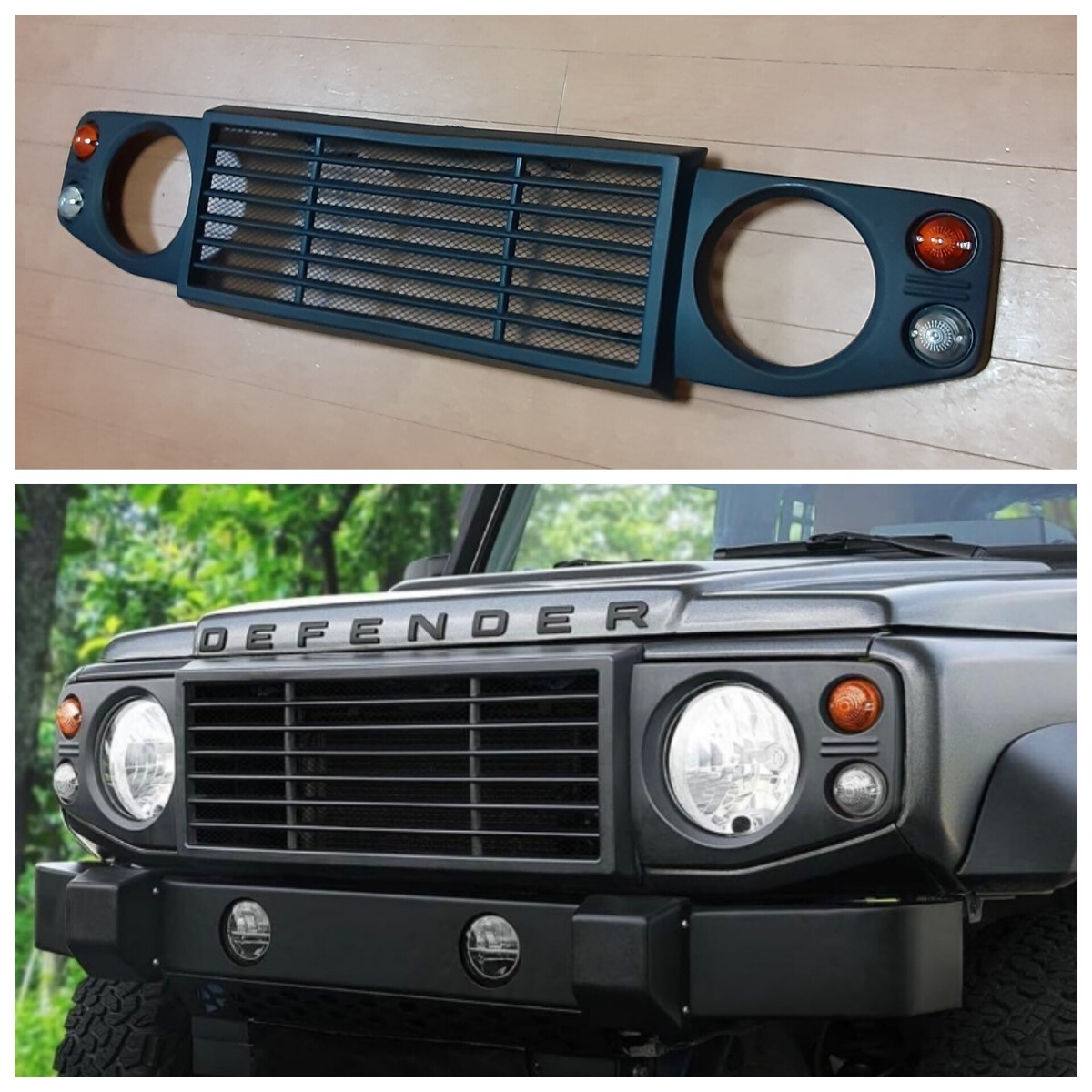 JB64 JB74 ジムニー シエラ ディフェンダー タイプ グリル 社外 テールランプ バンパー LED リフトアップ オーバーフェンダー マフラー 