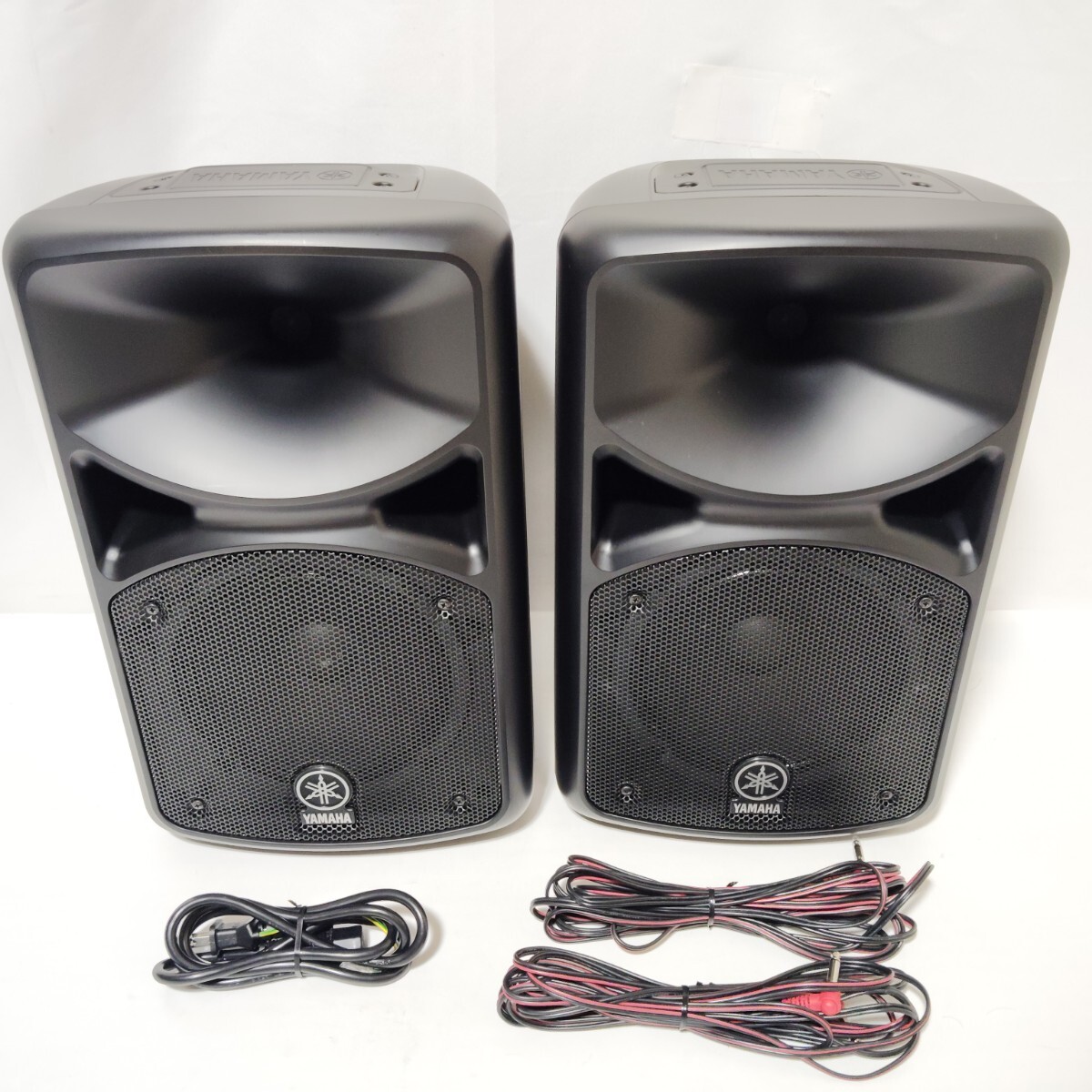美品 全額返金保証付 YAMAHA ヤマハ ポータブルPAシステム スピーカー STAGEPAS 400i