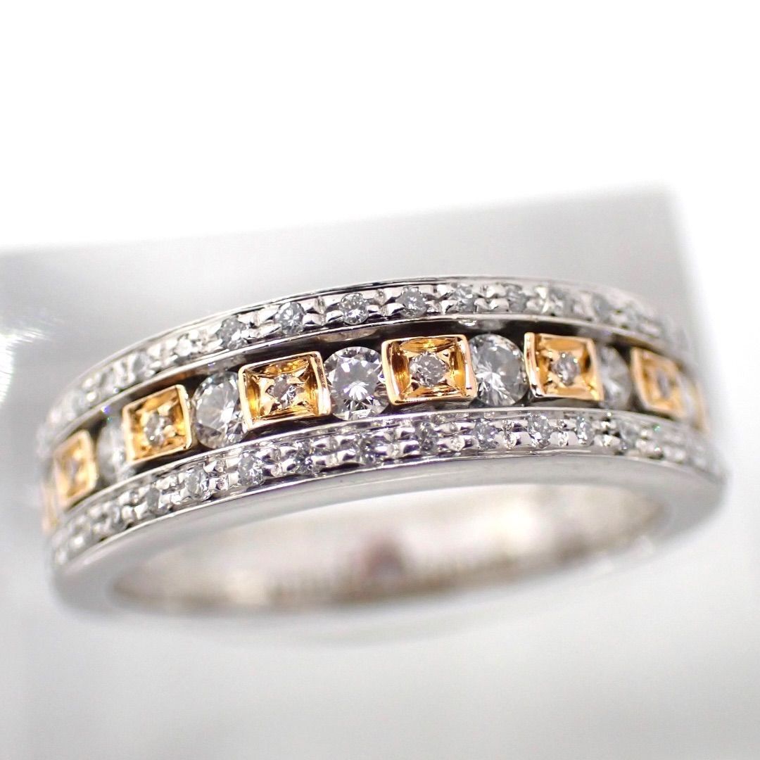 DAMIANI ダミアーニ ベルエポック ダイヤ ダイヤモンド リング 750 K18 PG WG 11号 ピンクゴールド ローズゴールド ホワイトゴールド 4340