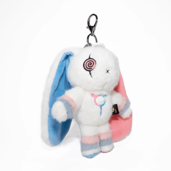 Plushie Dreadfuls☆Gender Dysphoria Rabbit(性別違和ウサギ)☆ぬいぐるみキーチェーンアクセサリー★タグ,袋付き新品未使用★おまけ付き