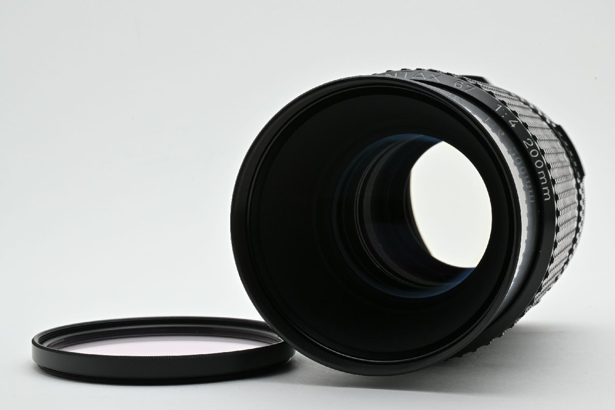 ◇◆ 極上美品 ペンタックス Pentax 200mm f/4 望遠 中判 レンズ 6x7 67 II 動作確認済 バケペン 2753 ◆◇