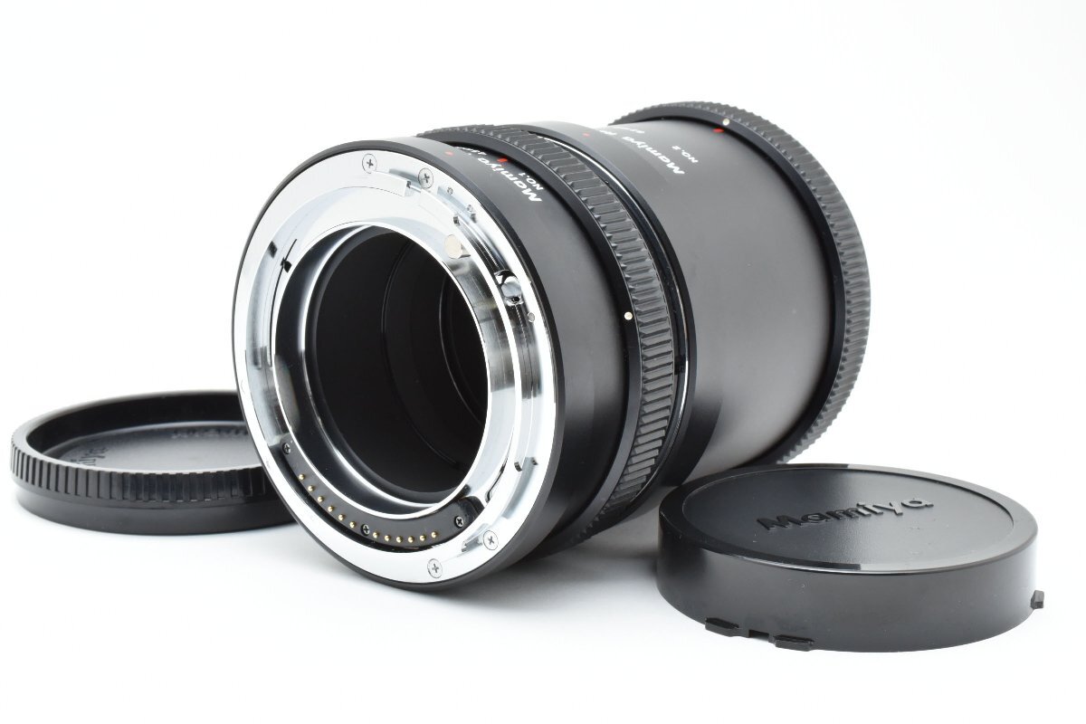 ◇◆ 新品同様 マミヤ Mamiya RZ67 45mm & 82mm オート エクステンションチューブ 中判 RZ67 Pro II 動作確認済 2863 ◆◇