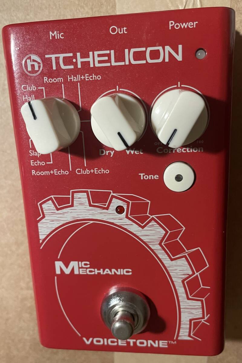 TC HELICON ティーシーヘリコン MIC MECHANIC ボーカルエフェクター エコー リバーブ ピッチ補正
