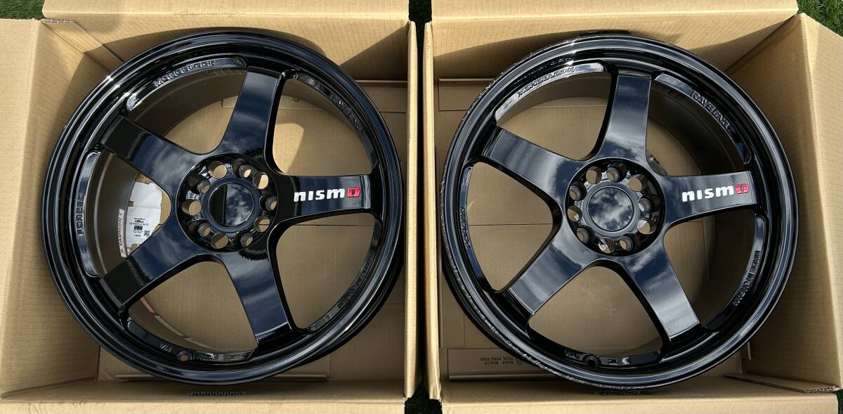 希少！生産終了品☆NISMO ニスモ LMGT4 鍛造 FORGED 軽量 19x9.0J 5H PCD114.3 OFF39 2本セット