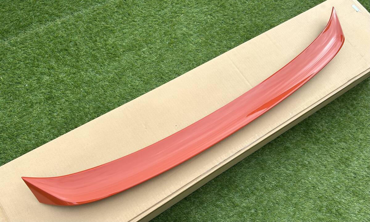 新車外し品！日産☆ニッサン RZ34 フェアレディZ 純正 トランクスポイラー オレンジ 69030 6GP0A