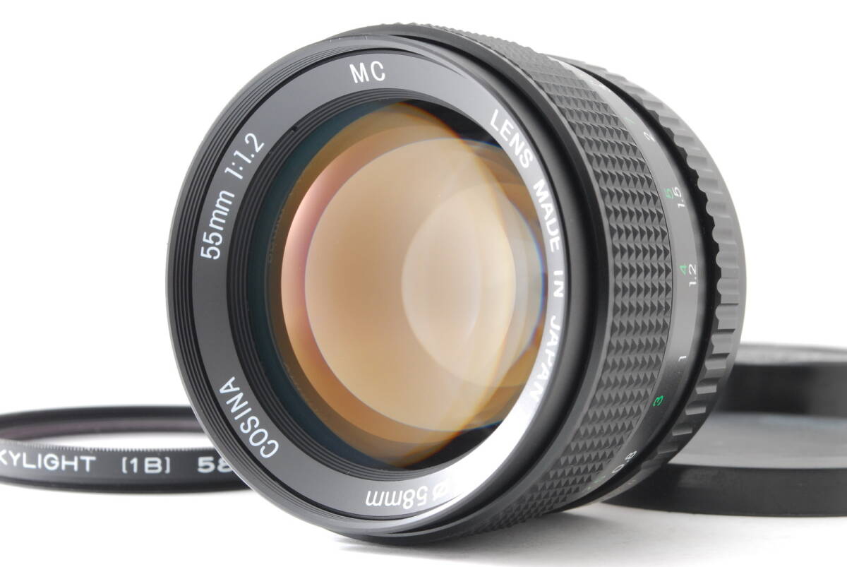 [B品] COSINA 55mm F1.2 MC＊PKマウント＊コシナ＊11445