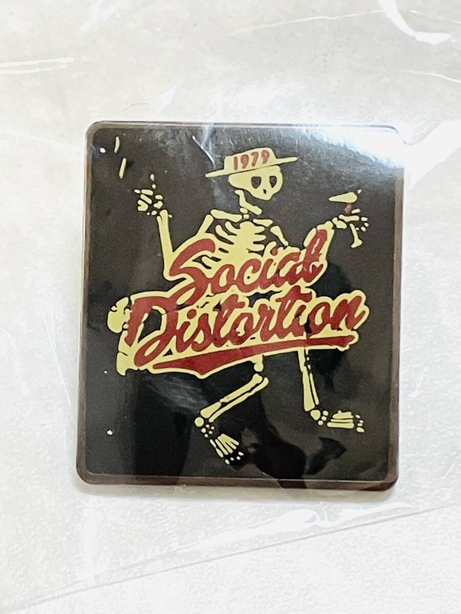 新品送無★ピンバッジ Social Distortion★ソーシャル ディストーション パンク R&R PUNK SocialDistortion ソーシャルディストーション