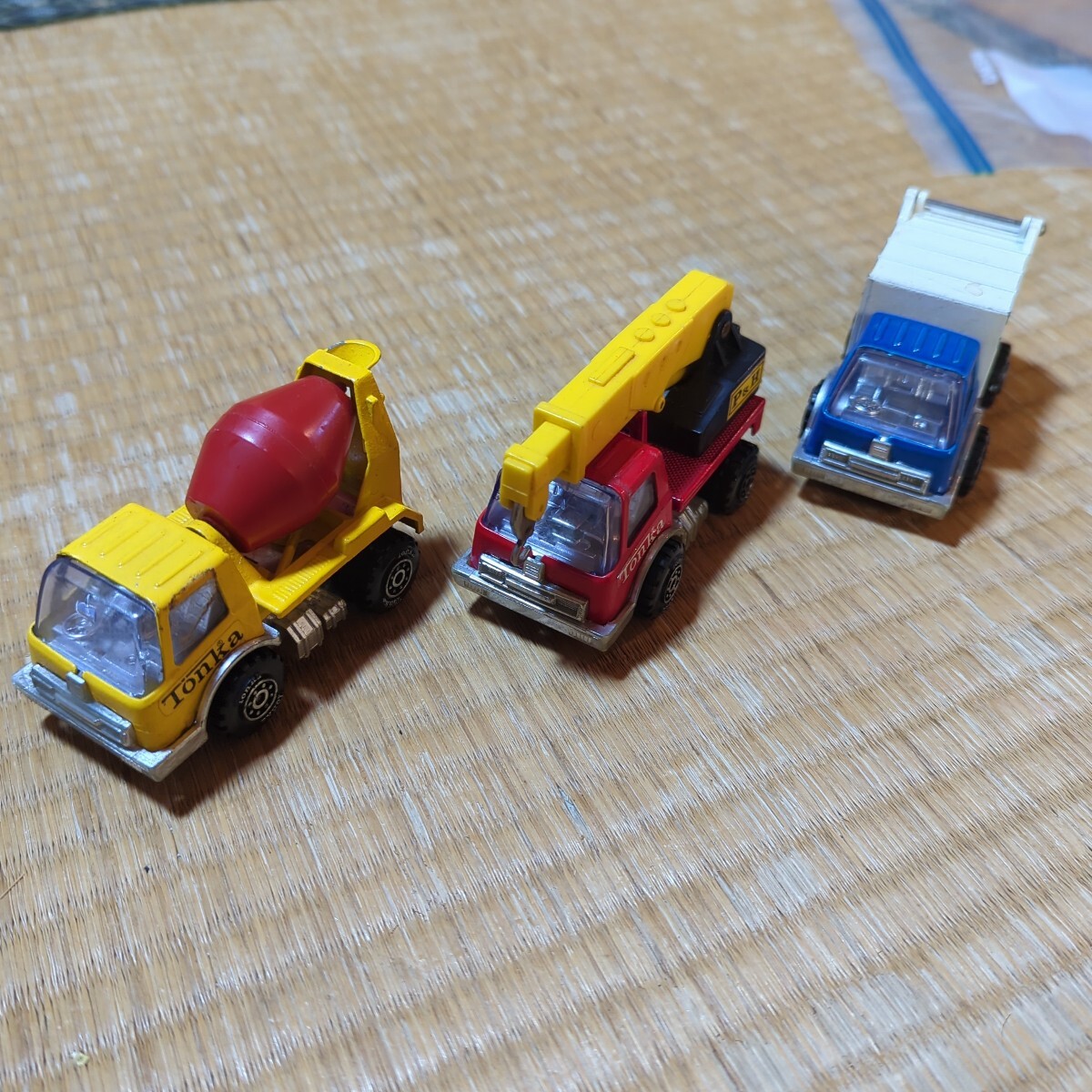 TONKA ミキサー車清掃車クレーン3種