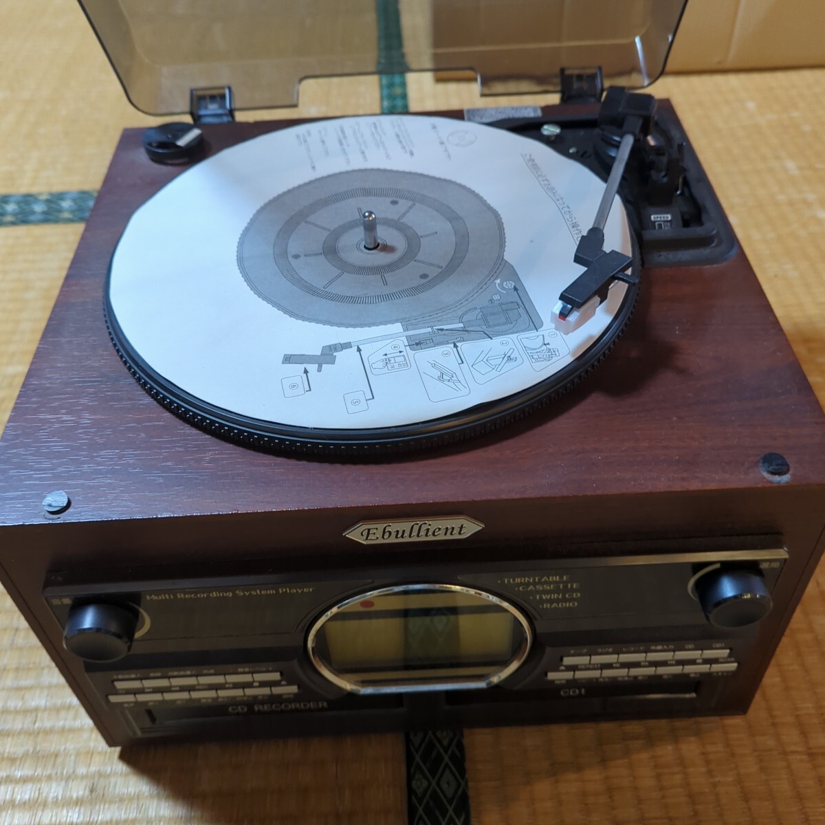 ts-6160 tohshoh レコードプレーヤー 
