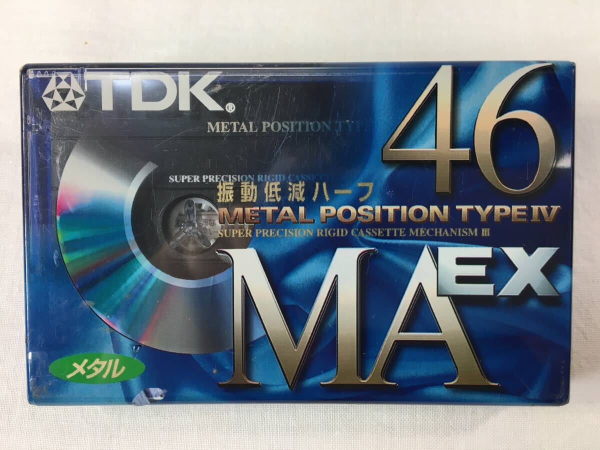新品未使用　未開封品　ＴＤＫ　ＭＡＥＸ　46　メタルポジション　TYPE IV　メタルテープ