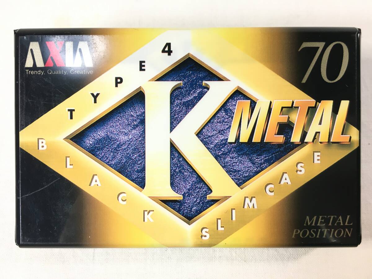 新品未使用　未開封品　ＡＸＩＡ　Ｋ　ＭＥＴＡＬ　７０　メタルポジション　TYPE IV　メタルテープ