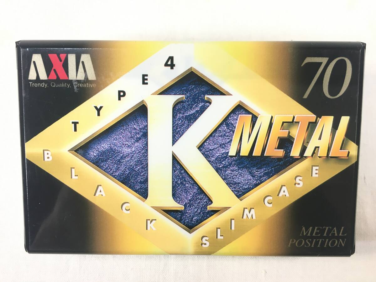 新品未使用　未開封品　ＡＸＩＡ　Ｋ　ＭＥＴＡＬ　７０　メタルポジション　TYPE IV　メタルテープ
