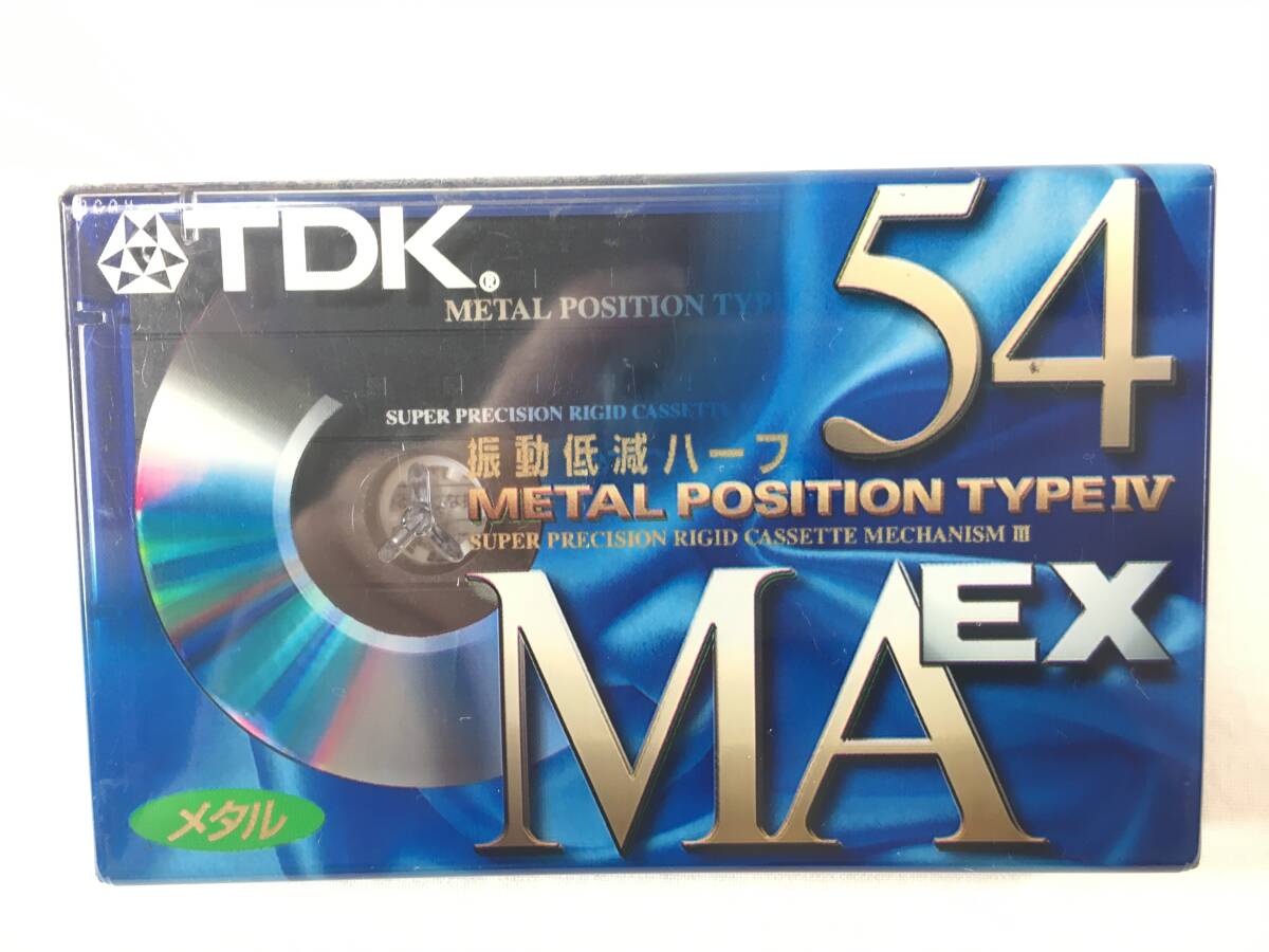 新品未使用　未開封品　ＴＤＫ　ＭＡＥＸ　５４　メタルポジション　TYPE IV　メタルテープ