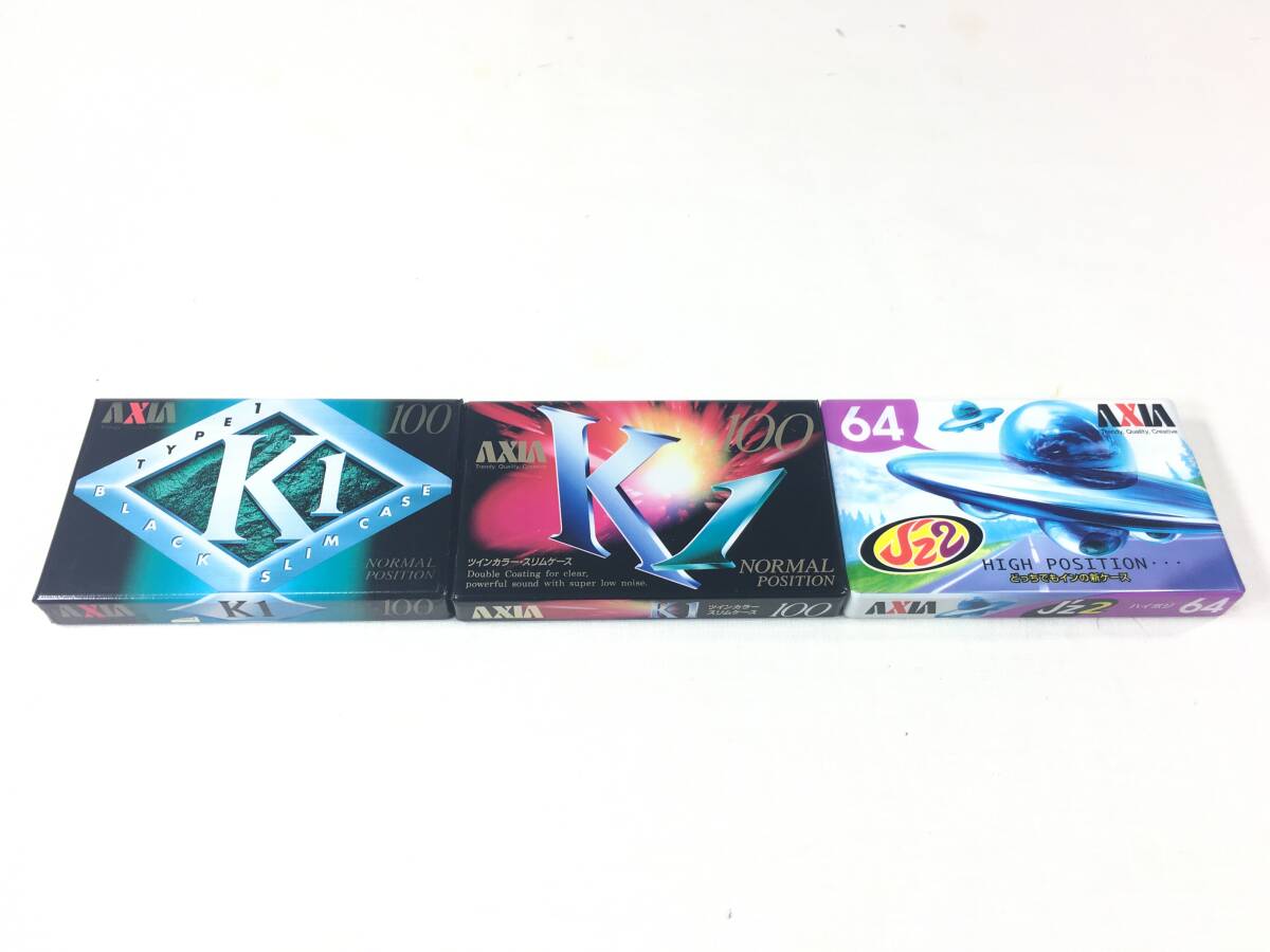 新品未使用　未開封品　AXIIA　ＫⅠ　１００　２本　ノーマル　TYPEⅠ　、AXIA Ｊ‘Ｚ２　６４　1本　ハイポジション　TYPE Ⅱ　合計３本