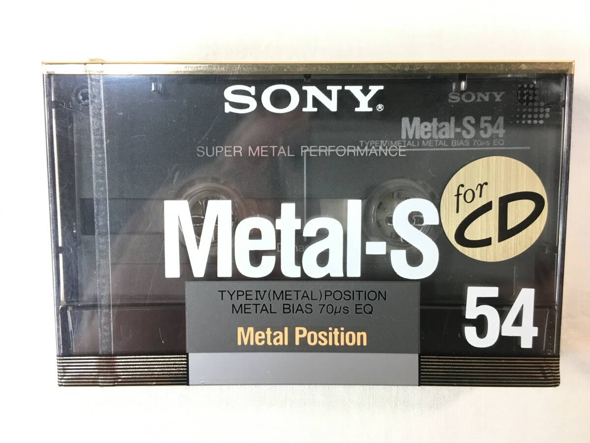 新品未使用　未開封品　ＳＯＮＹ　Ｍｅｔａｌｓ－Ｓ　５４　メタルポジション　TYPE IV　メタルテープ