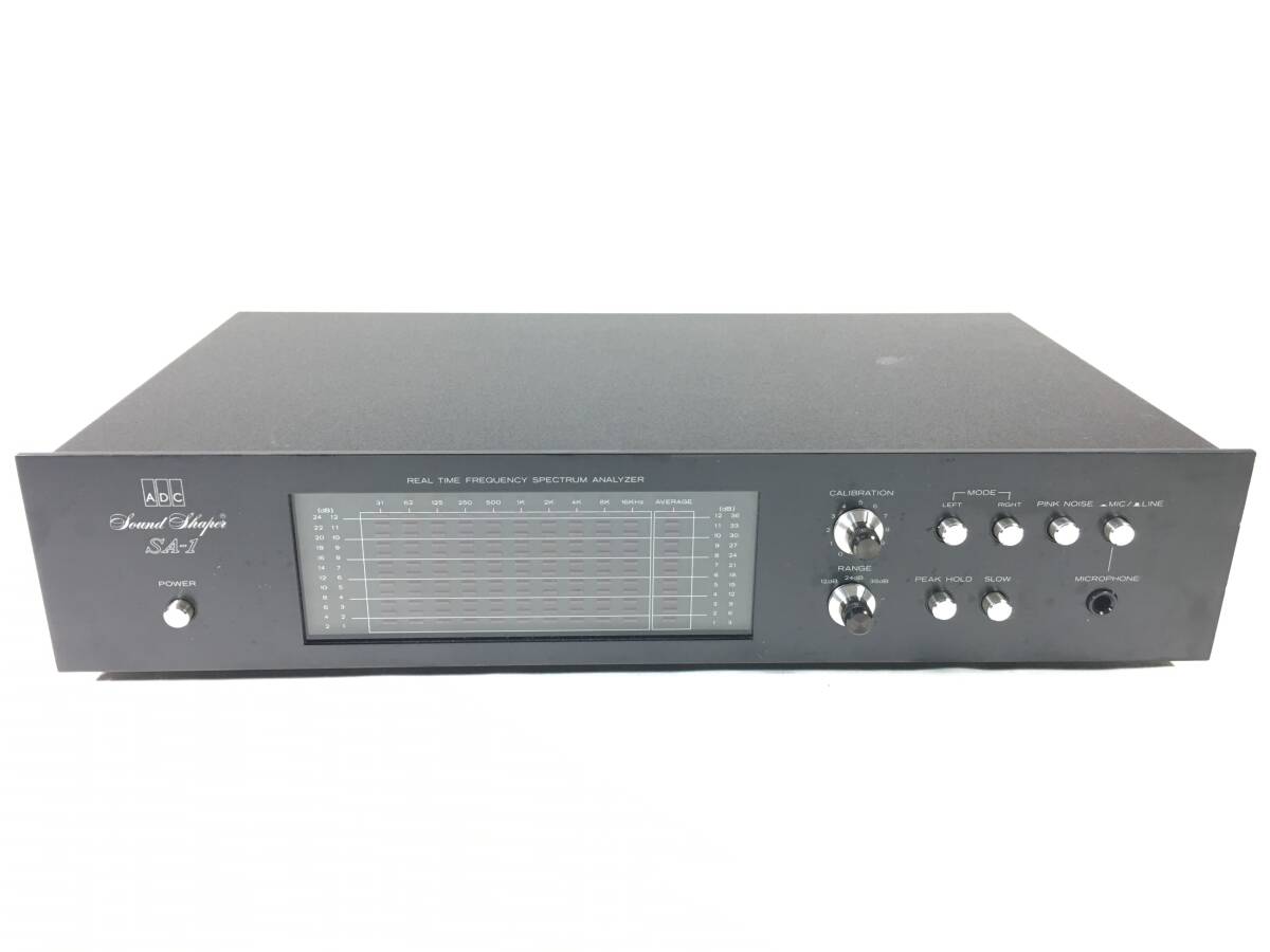 ＡＤＣ　ＳＡ－１　REAL TIME FREQUENCY SPECTRUM ANALYZER １０バンド　スペクトラム　アナライザ　希少！！